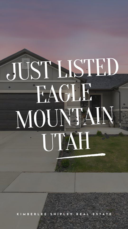 Looking for a single family home 🏡 that checks all the boxes? This may be the one!

3 beds
2 full bath
Fenced yard
3 car garage
RV Pad with electric hookups!
Storage shed/ shop 
Unfinished Basement 
Built in 2023
Listed @ $549k

Message me for a VIP showing!

#eaglemountainut
#homeineaglemountainut
#utahrealestate 
#utahrealtor
